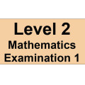 Mathematics Level 2 Examination 1